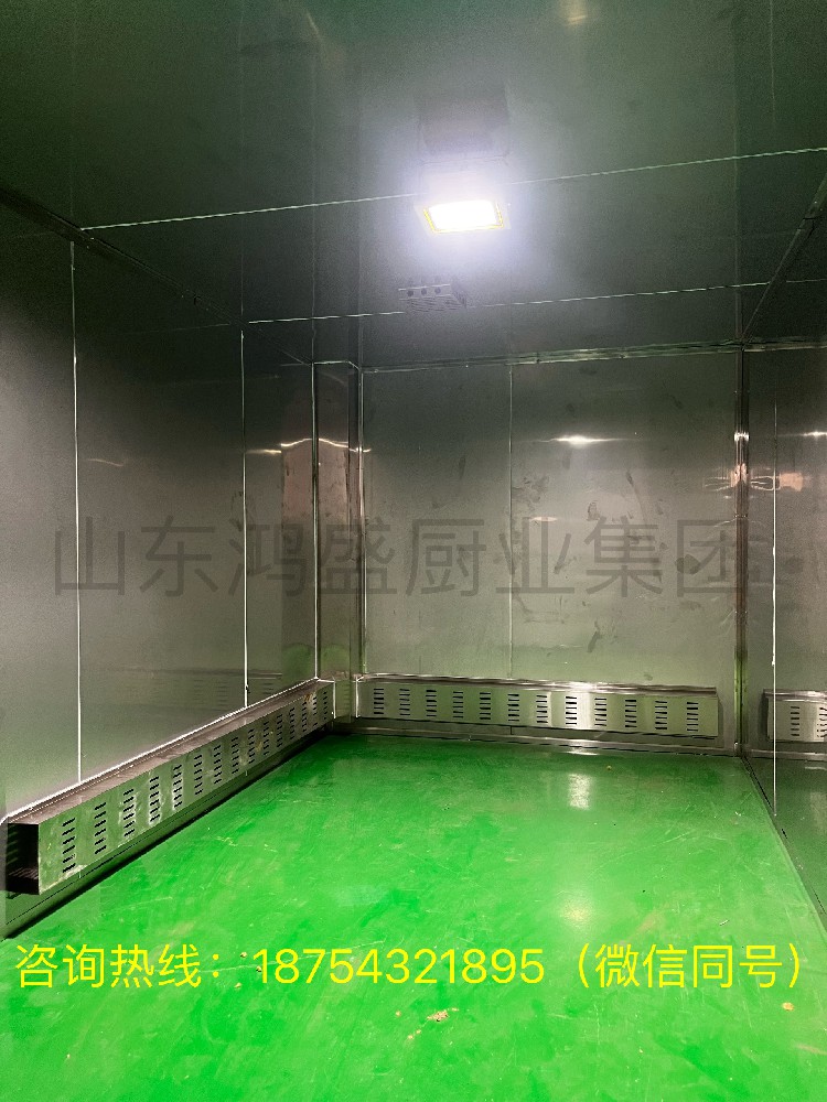 【浙江丽水客户订购的高温热风循环消毒房，让每一份餐具有保障】