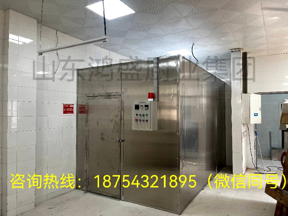 【山东德州客户订购的智能化高温热风循环消毒房】